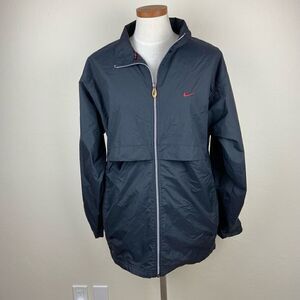 Nike Vintage 90’s Windbreaker Jacket - Black/Red